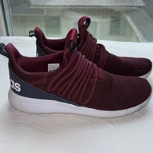 Men’s Red Lite Racer Adidas Tennis Shoes